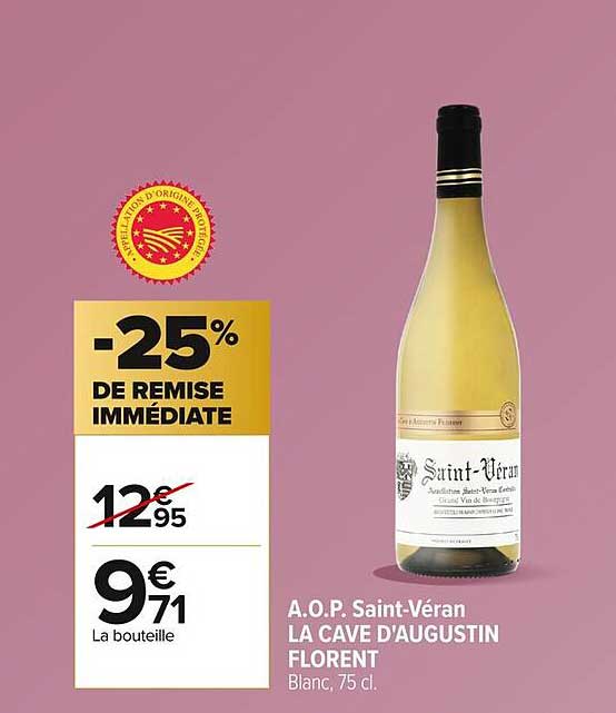 A.O.P. Saint-Véran LA CAVE D'AUGUSTIN FLORENT