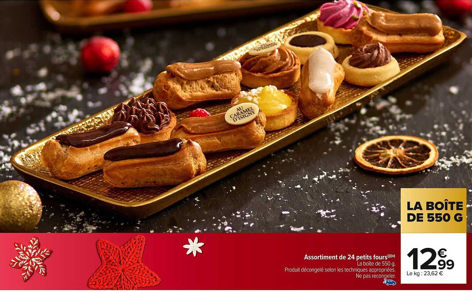 Assortiment de 24 petits fours