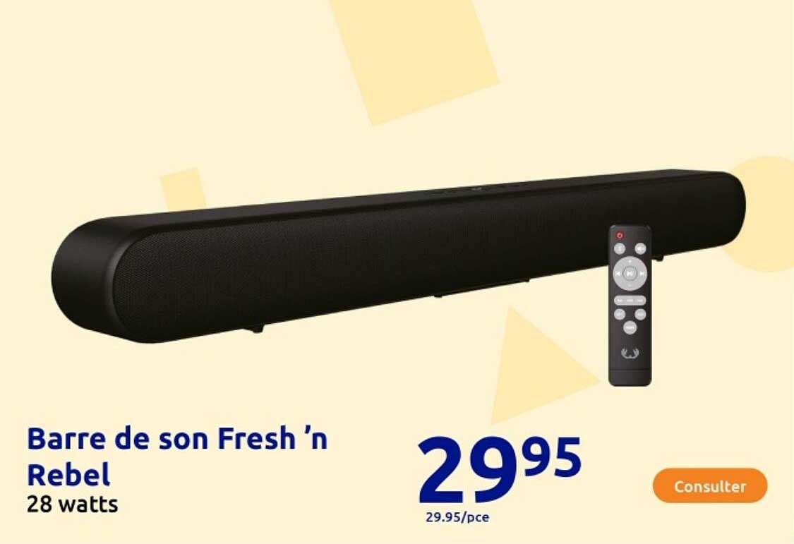 Barre de son Fresh ’n Rebel