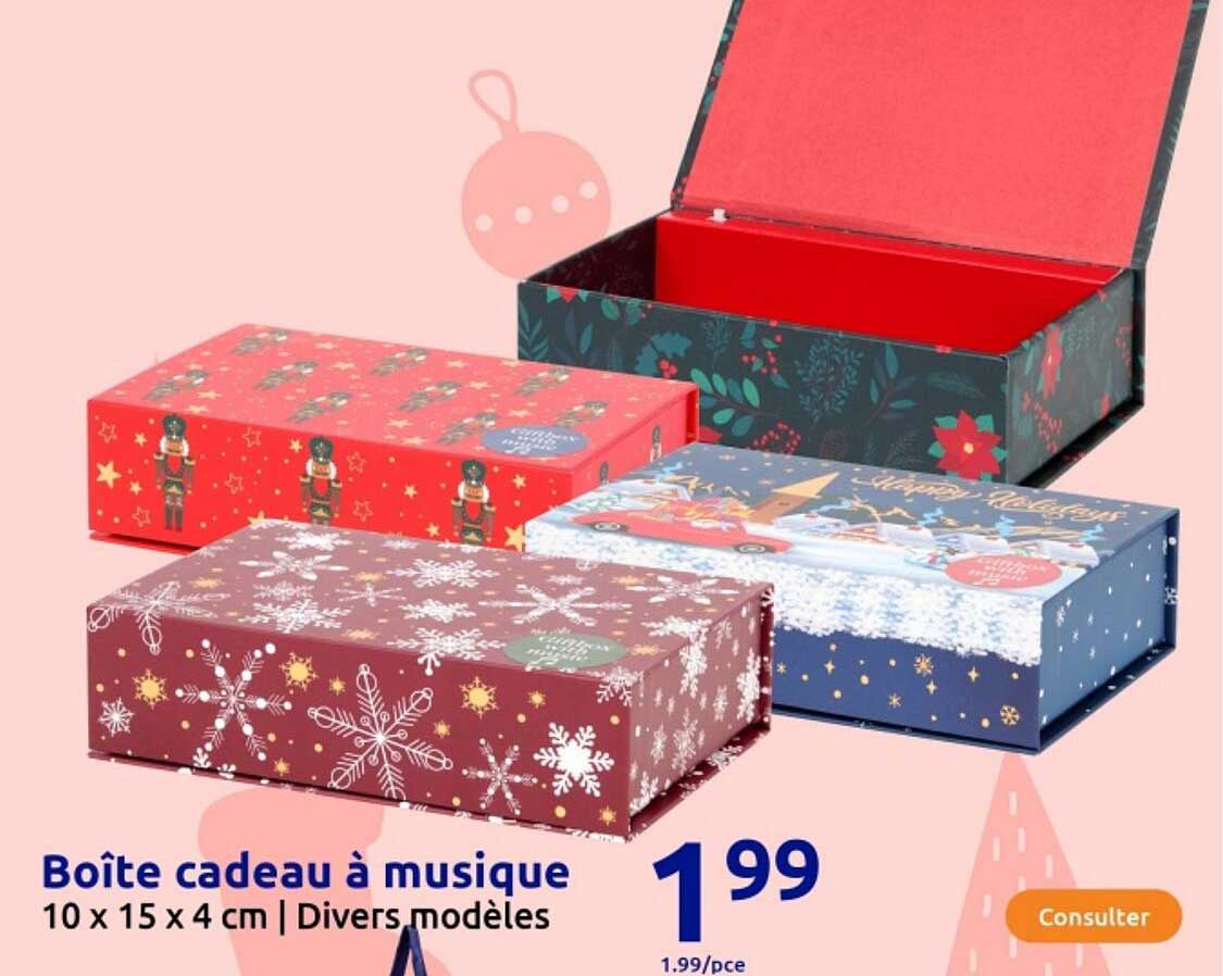Boîte cadeau à musique