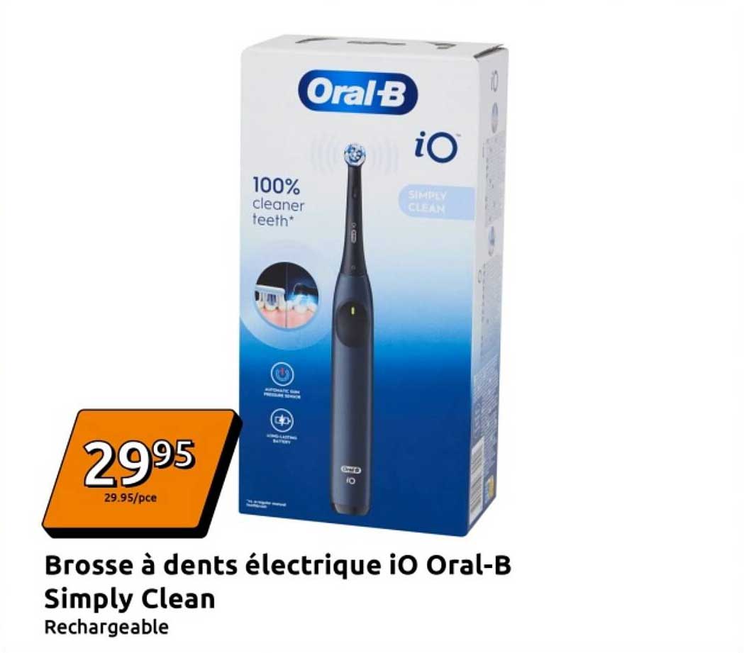 Brosse à dents électrique iO Oral-B Simply Clean