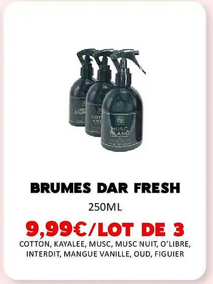 BRUMES DAR FRESH