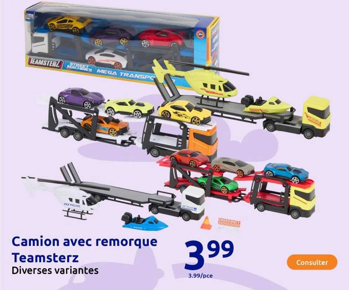 Camion avec remorque Teamsterz