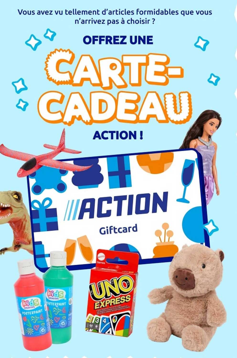 CARTE-CADEAU ACTION