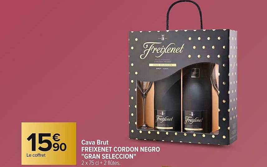 Cava Brut FREIXENET CORDON NEGRO "GRAN SELECCION"