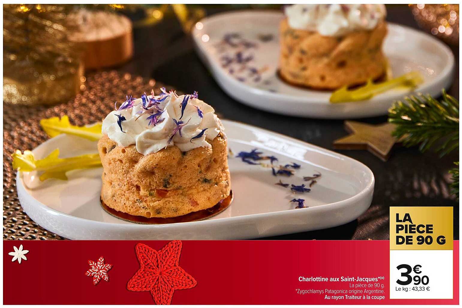 Charlotte aux Saint-Jacques