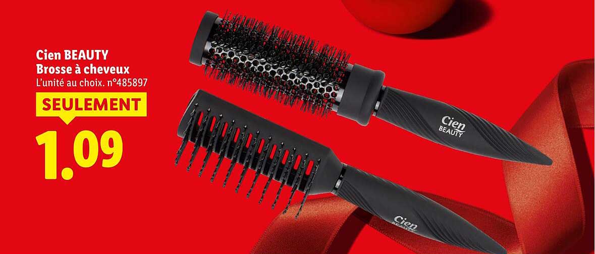 Cien BEAUTY Brosse à cheveux