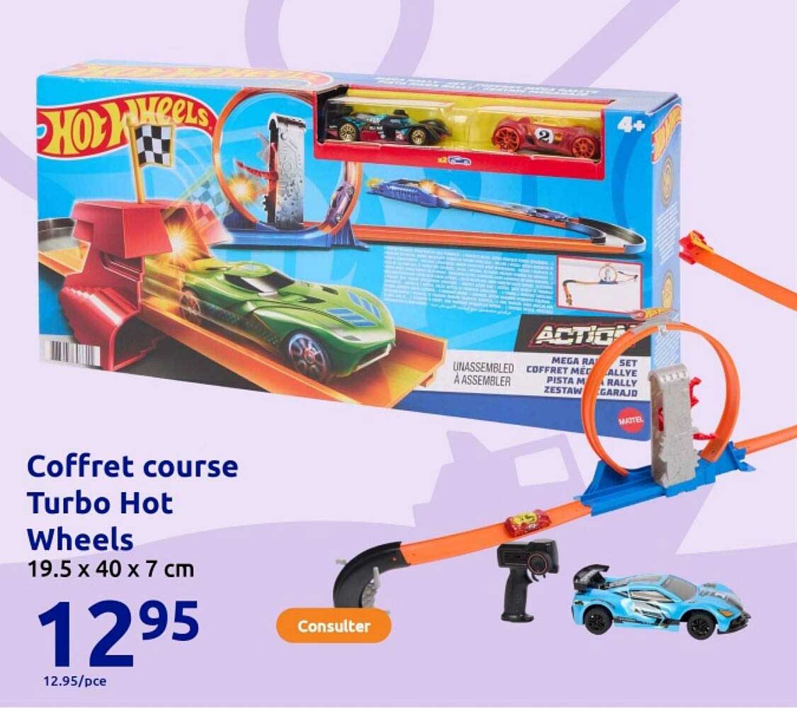 Coffret course Turbo Hot Wheels