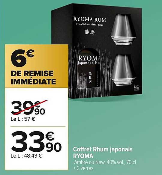 Coffret Rhum japonais RYOMA
