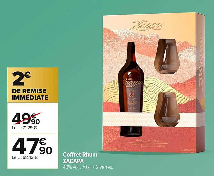 Coffret Rhum ZACAPA