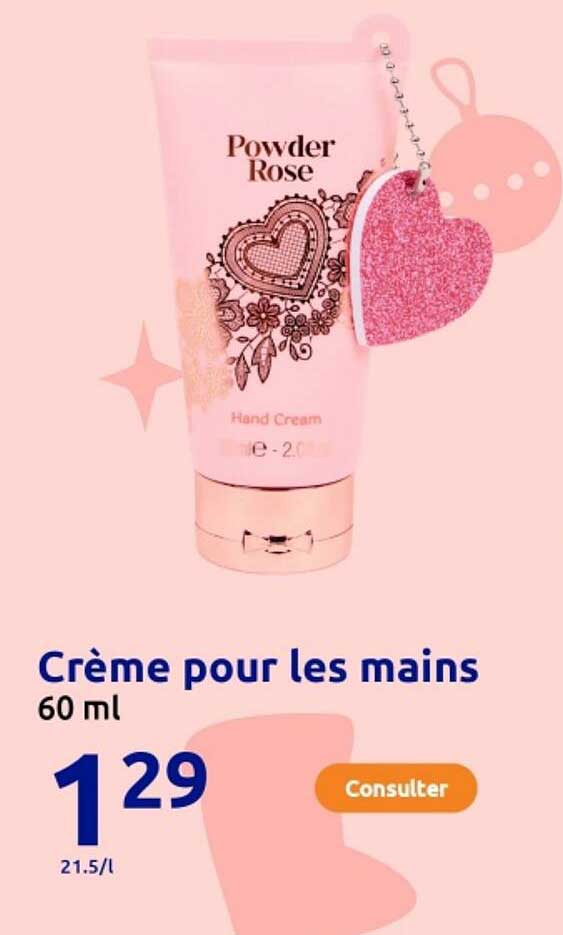 Crème pour les mains