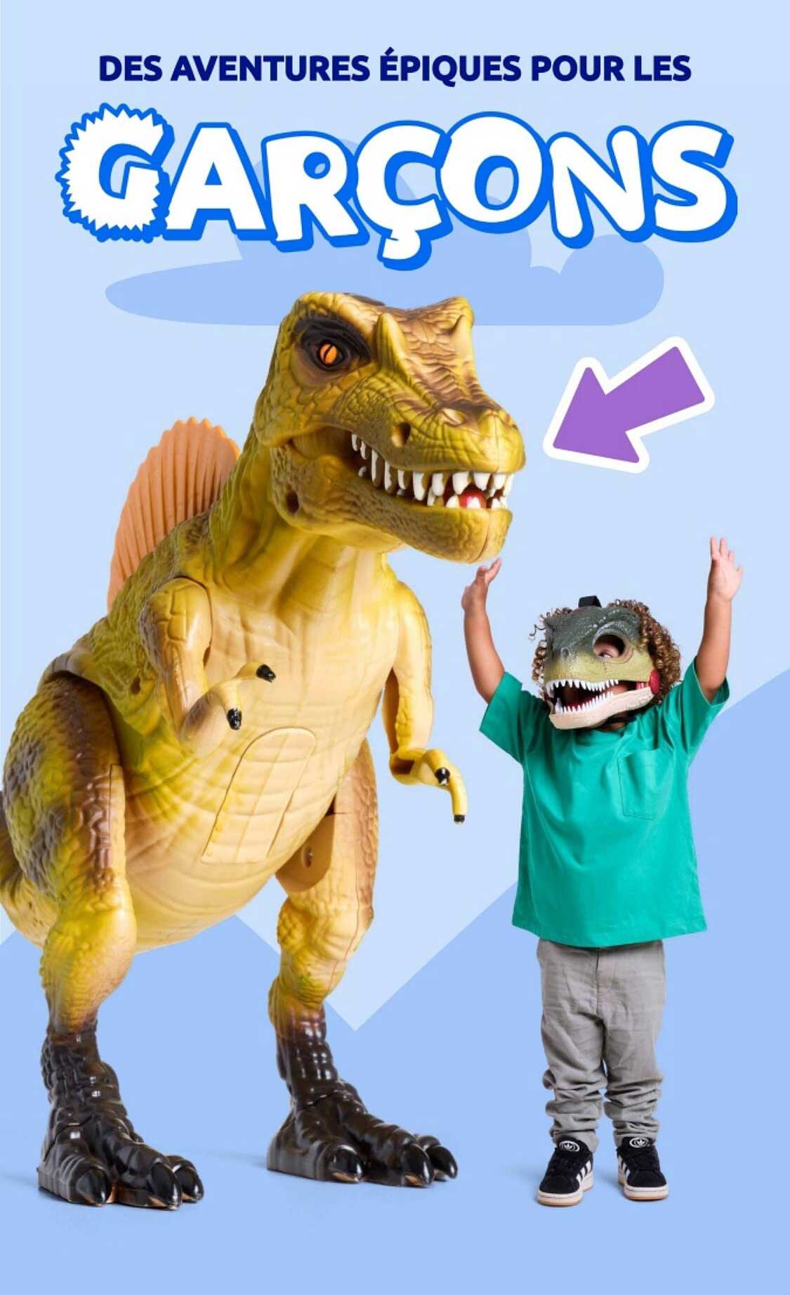 DES AVENTURES ÉPIQUES POUR LES GARÇONS