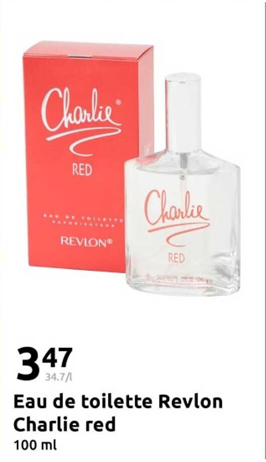 Eau de toilette Revlon Charlie red
