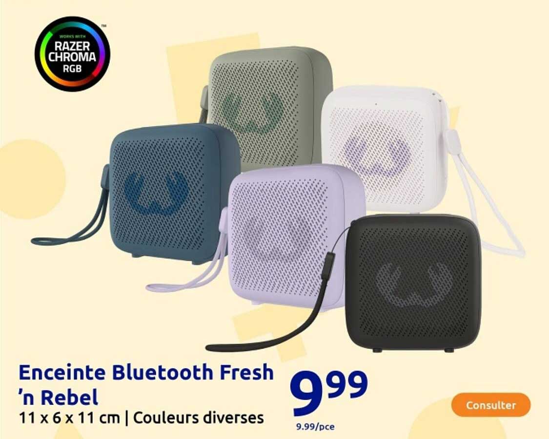 Enceinte Bluetooth Fresh ’n Rebel