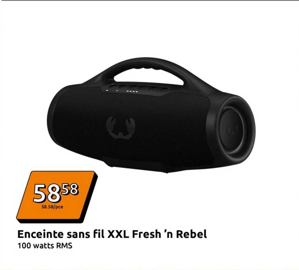 Enceinte sans fil XXL Fresh ’n Rebel