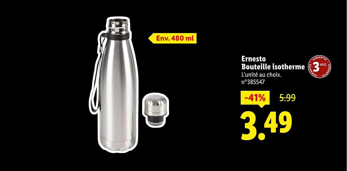 Ernesto Bouteille isotherme