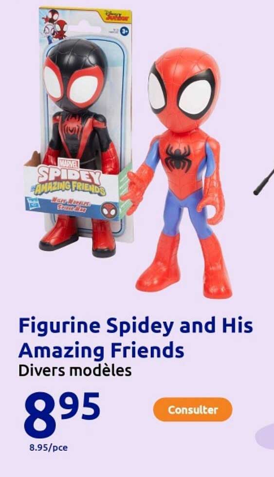 Figurine Spidey and His Amazing Friends - Divers modèles