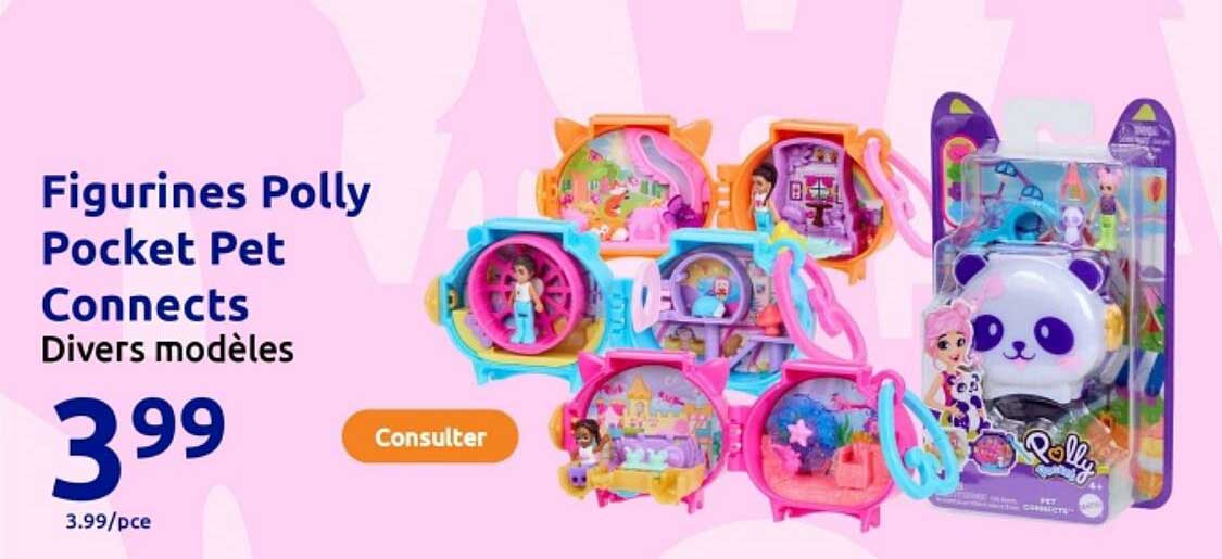 Figurines Polly Pocket Pet Connects