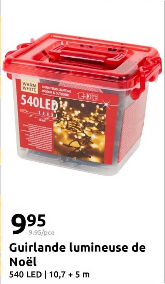 Guirlande lumineuse de Noël