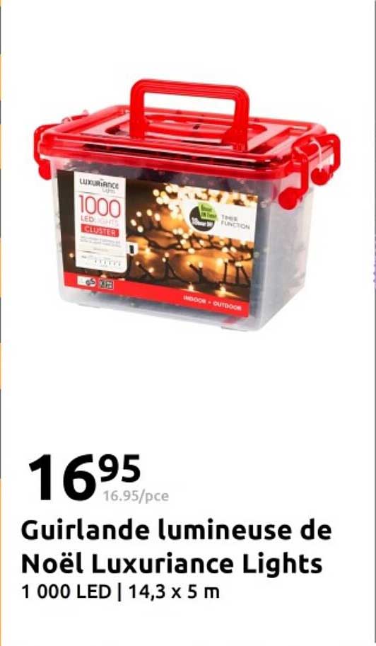 Guirlande lumineuse de Noël Luxuriance Lights