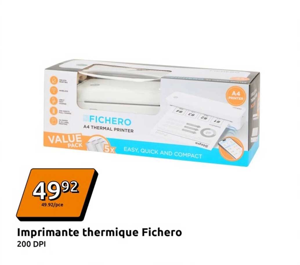 Imprimante thermique Fichero