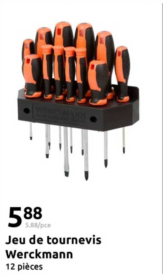 Jeu de tournevis Werckmann