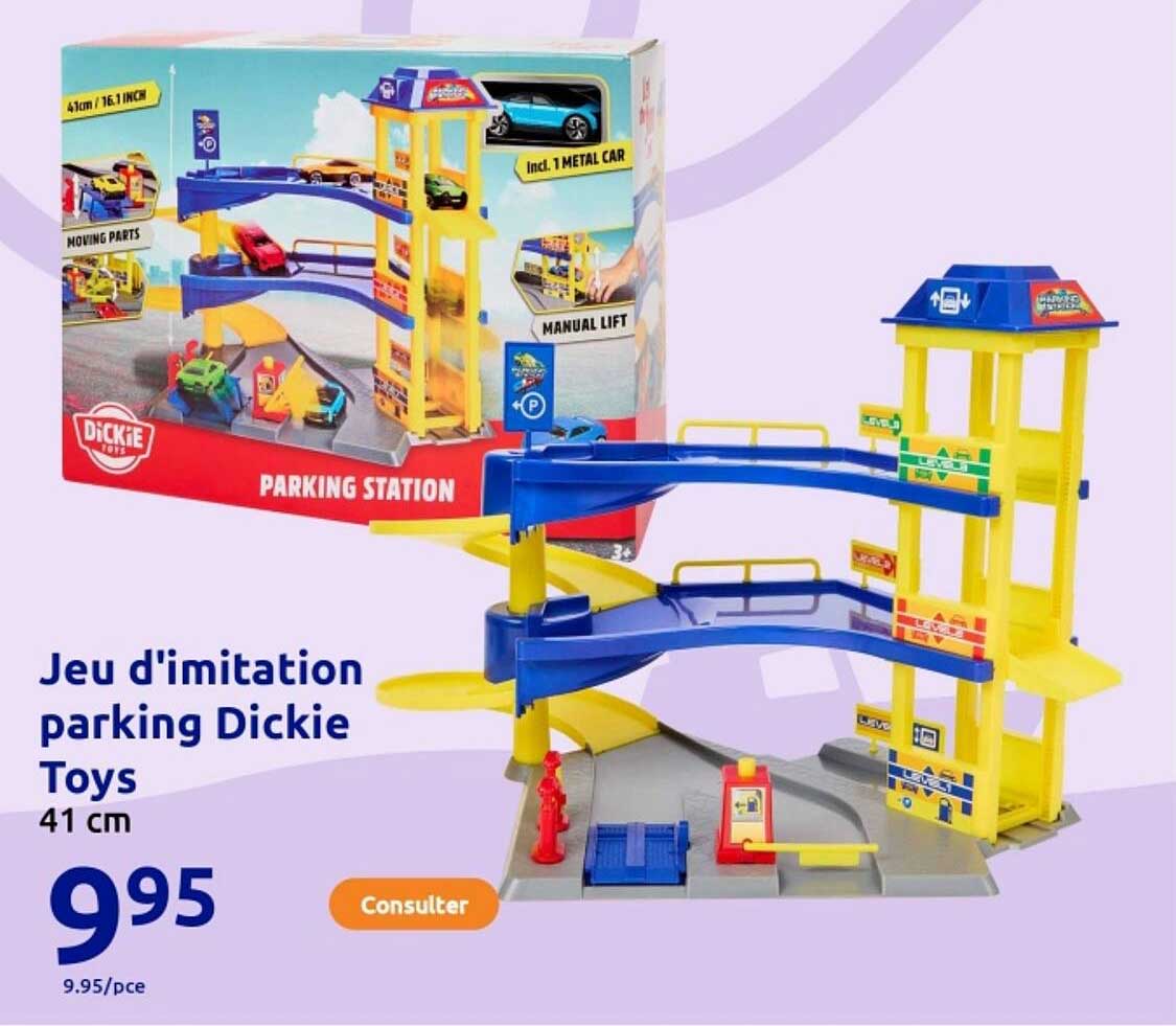 Jeu d'imitation parking Dickie Toys