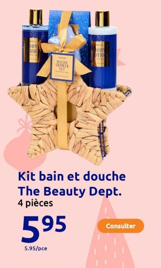 Kit bain et douche The Beauty Dept.