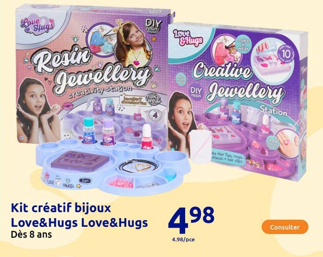 Kit créatif bijoux Love&Hugs Love&Hugs