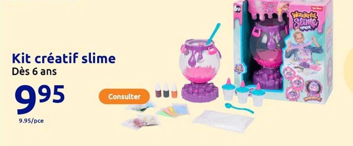 Kit créatif slime