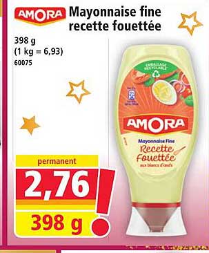 Mayonnaise fine recette fouettée