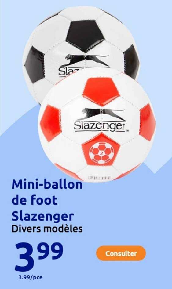 Mini-ballon de foot Slazenger