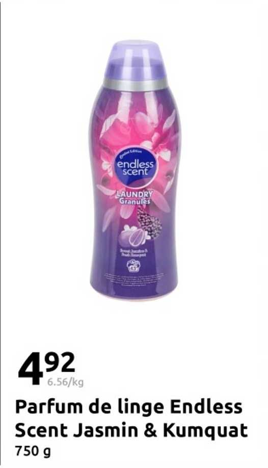 Parfum de linge Endless Scent Jasmin & Kumquat 750 g