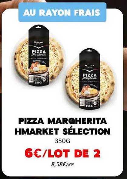 PIZZA MARGHERITA HMARKET SÉLECTION