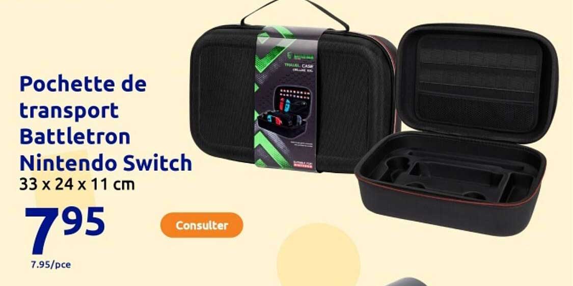 Pochette de transport Battletron Nintendo Switch