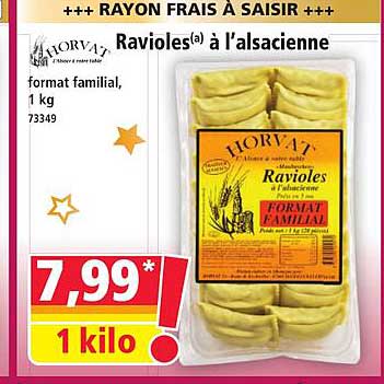 Ravioles à l'alsacienne