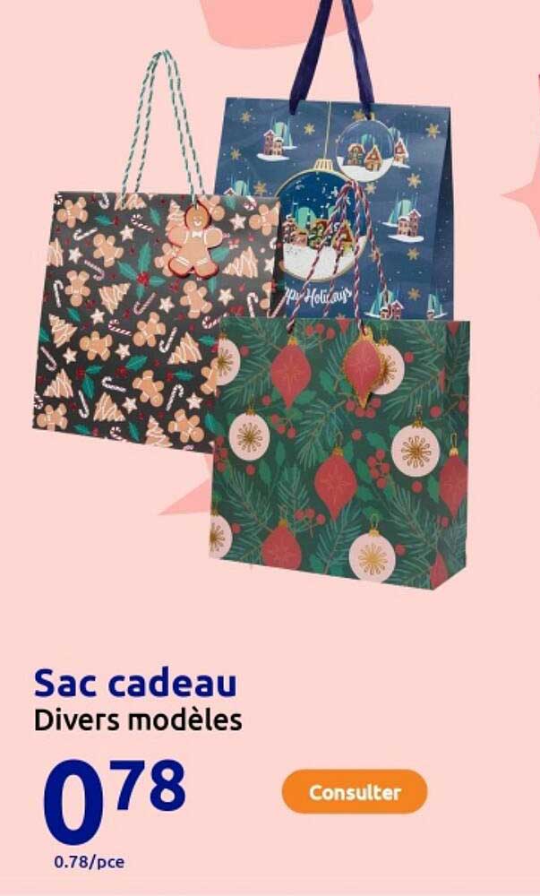 Sac cadeau Divers modèles