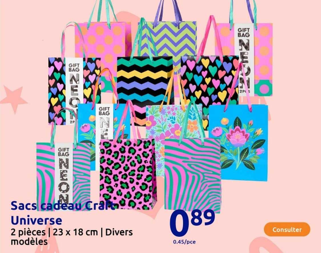 Sacs cadeau Craft Univers