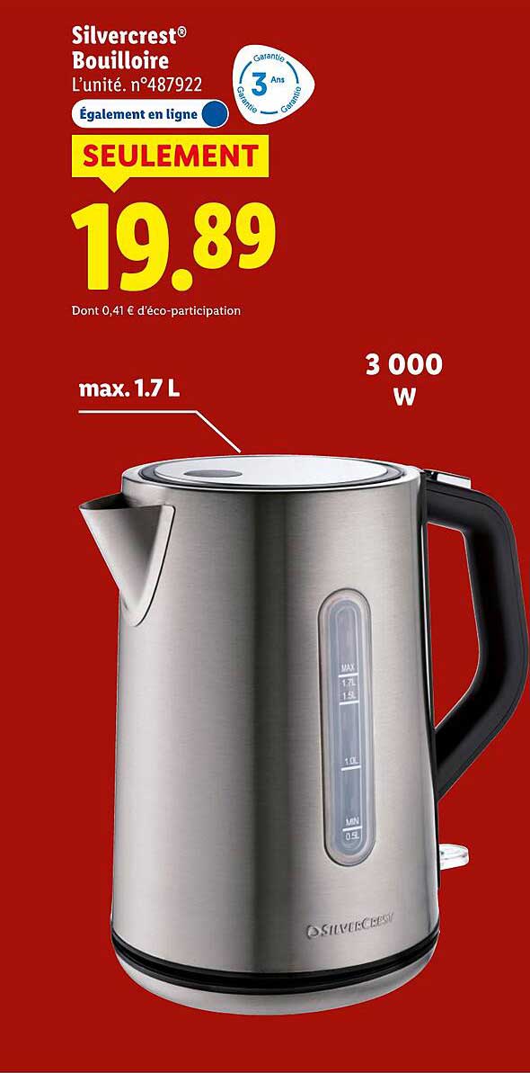 Silvercrest® Bouilloire