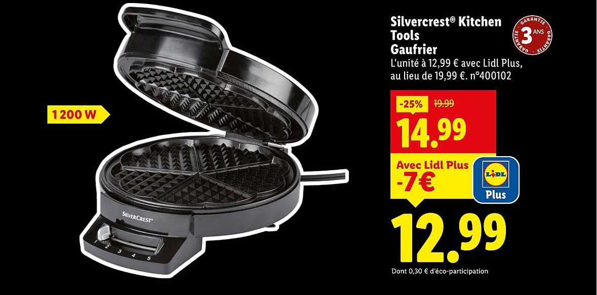 Silvercrest® Kitchen Tools Gaufrier