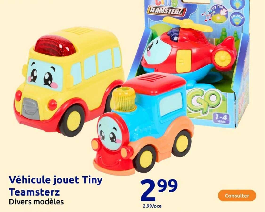 Véhicule jouet Tiny Teamsterz