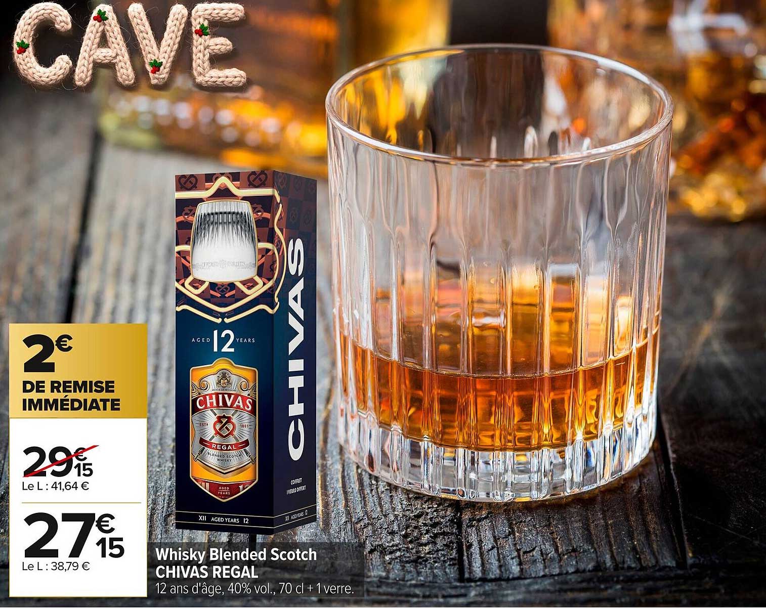 Whisky Blended Scotch CHIVAS REGAL