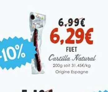 FUET Castilla Natural