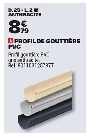 Prix Gouttire Pvc Brico Dpt