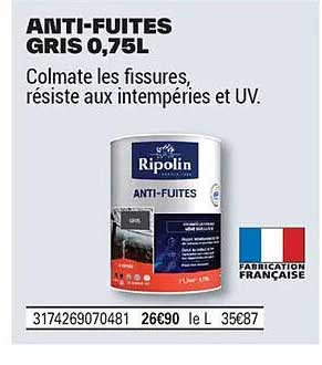 ANTI-FUITES GRIS 0,75L