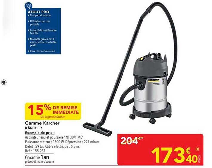 Aspirateur Eau Et Poussire Leclercnull