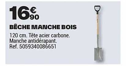 BÊCHE MANCHES BOIS