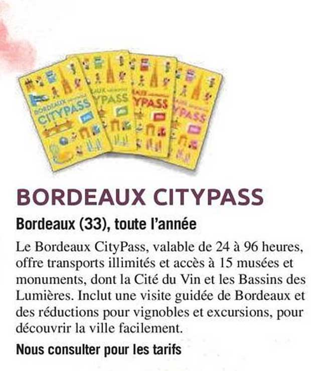 BORDEAUX CITYPASS