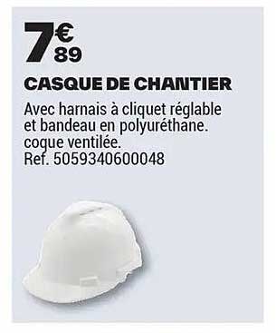 CASQUE DE CHANTIER