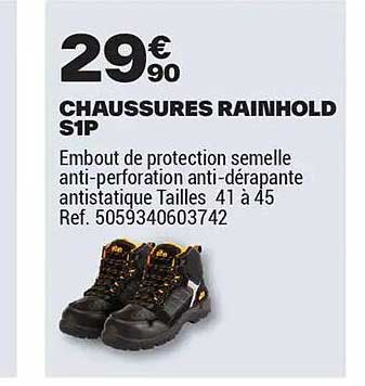 CHAUSSURES RAINHOLD S1P
